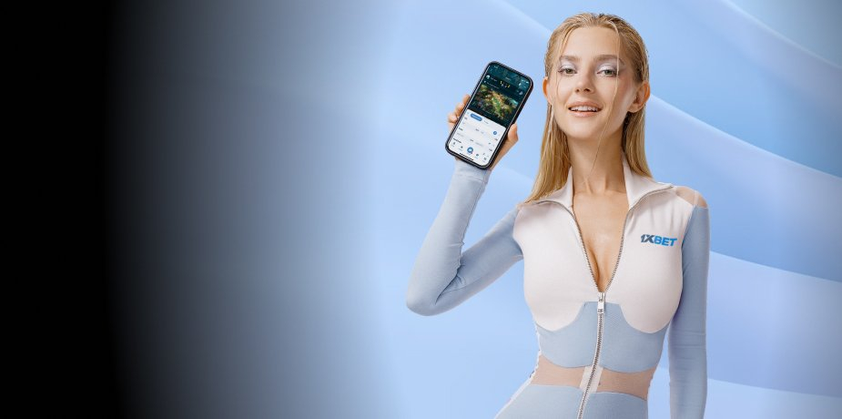 Eva Elfie and 1xBet together.